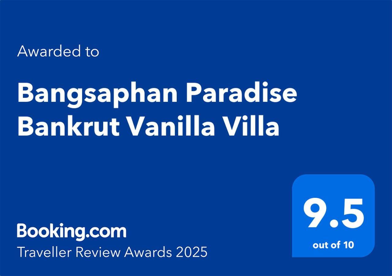 Bangsaphan Paradise Bankrut Vanilla Villa Exterior foto